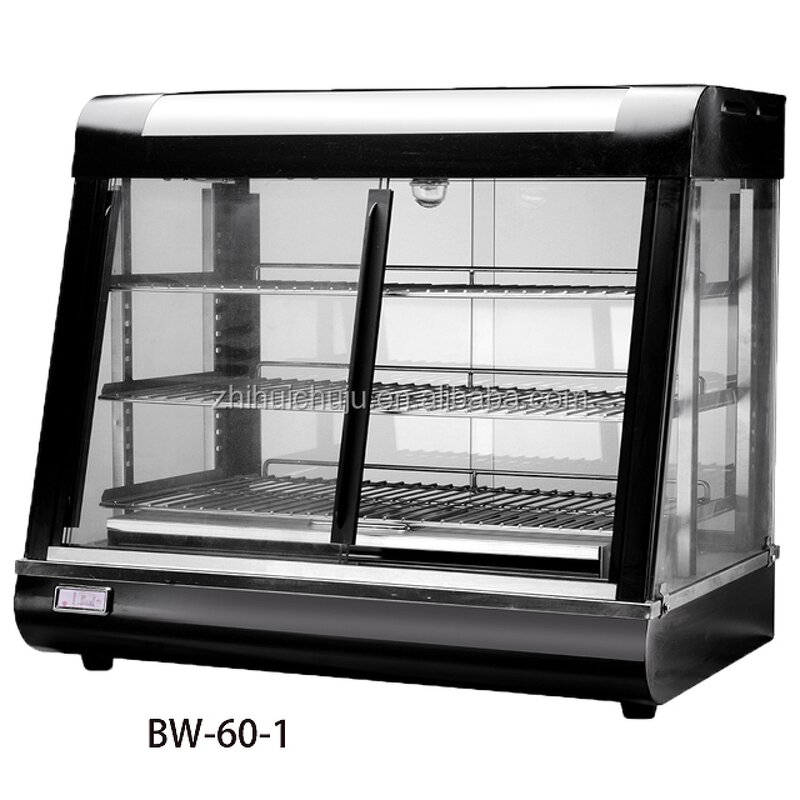 Warming Showcase - 3 Layer Food Cabinet Pie Warmer