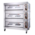 Rotary Oven - Stainless Steel Bakery Machine Gas Made in China