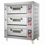 Baking Oven - Commercial Gas Electric 1 2 3 Deck Industrial Cake Bread