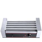 Hot Dog Grill Machinery - Snack Equipment 7 Rollers Sausage Toaster