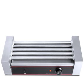 Hot Dog Grill Machinery - Snack Equipment 7 Rollers Sausage Toaster