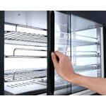 Food Warmer Showcase - Commercial with 3 Shelves