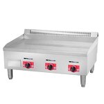 Griddle Fryer Combo - Heavy Duty for Restaurant Food Truck High Efficiency Gas Saving