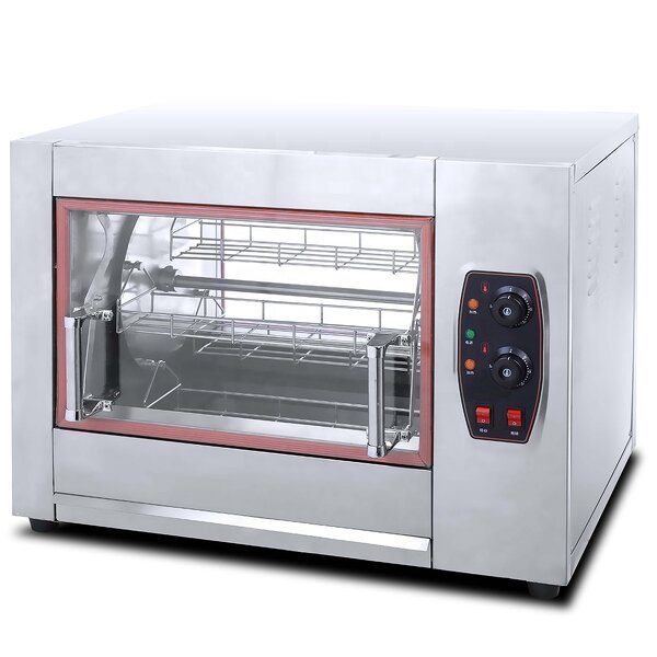 Chicken Rotisserie Oven - Commercial Electric 12 Chickens Capacity Stainless Steel