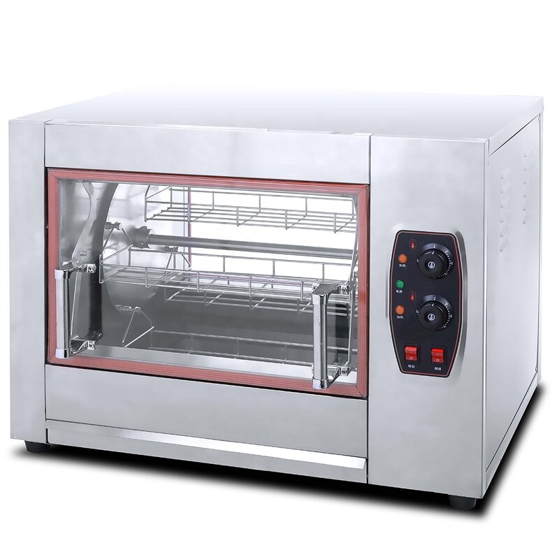 Chicken Rotisserie Oven - Commercial Electric 12 Chickens Capacity Stainless Steel