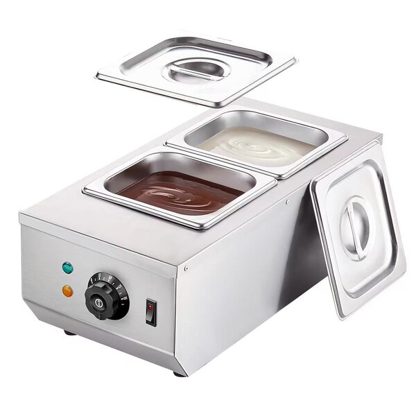 Chocolate Melting Machine - Double Pot for Melt Milk Chocolate