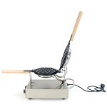 Waffle Maker - Nonstick Switch Control Industrial Belgian Egg Bubble Commercial Mini
