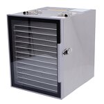 Food Drying Machine - 10 Layers Stainless Steel Dryer Industrial Fruit Dehydrator