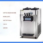 Ice Cream Machine - Commercial Fully Automatic Stand Desktop Soft 1500w