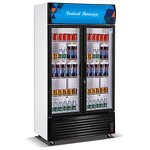 Vertical Display Freezer - Commercial Supermarket Glass Door Vertical Cabinet