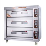 Gas Oven - 3 Decks 6 Trays Commercial Sale