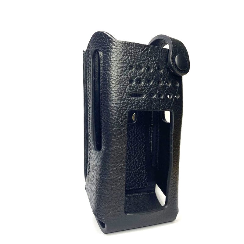 Carry Case Manufacturer - Two Way Radio Hard Leather with Belt Loop for DGP8550 DGP5550 XPR7550 XPR7380 Walkie Talkie