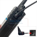 Acoustic Air Tube Headset Manufacturer - with PTT Mic Speaker for BF-CM626S TD350 TD360 TD370 PNC370 BD300 BD350 PD365 Radio