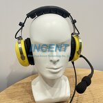 Aviation Headset Manufacturer - Yellow Pilot ANR Electret Condenser Microphone Active Noise Reduction A20
