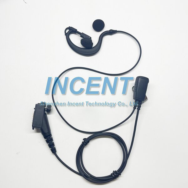 Earpiece Earphone Manufacturer - G Hook with Microphone Wired for EADS AIRBUS CASSIDAN TPH900
