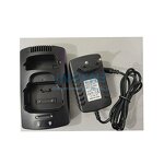 Desktop Charger Manufacturer - Pengisi Daya 1 + 1 Stasiun Pengisian Dengan Adaptor AC 100-240V Untuk Sepura STP8000 SEP8040