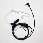 Earpiece Manufacturer - Acoustic Clear Tube with Lapel Ptt Microphone for ST7000 Series Two Way Radio