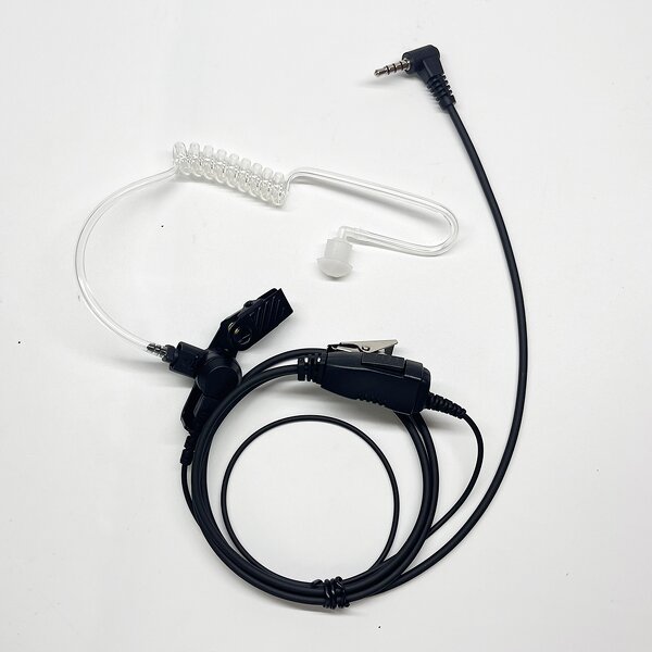 Earpiece Manufacturer - Acoustic Clear Tube with Lapel Ptt Microphone for ST7000 Series Two Way Radio