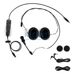 Aviation Helmet Communications Manufacturer - ANR Bluetooth for Helicopter U174 Plug