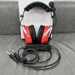 Aviation Headset Manufacturer - ANR Pilot Red Color with Great Active Noise Reduction Effect Bluetooth