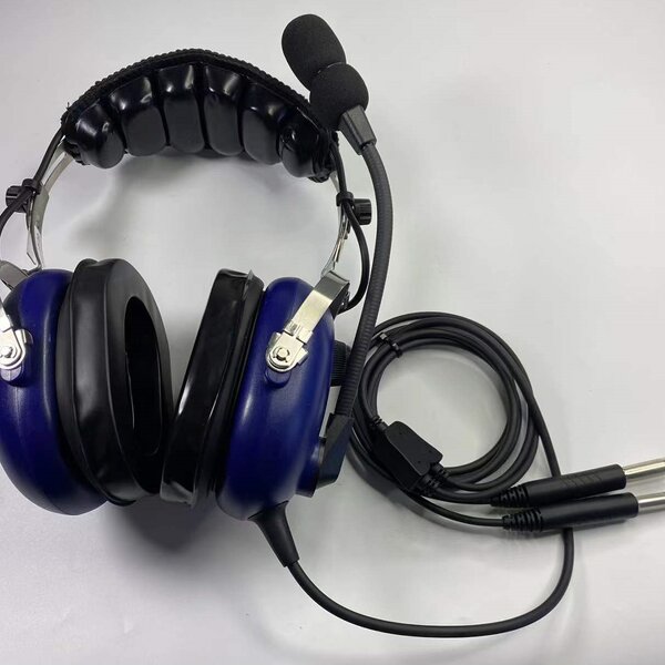 Aviation Headset Manufacturer - Professional General PJ-55 and PJ-68 Dual Plug Pilot Noise Reduction
