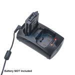 Desktop Charger Manufacturer - Pengisi Daya 1 + 1 Stasiun Pengisian Dengan Adaptor AC 100-240V Untuk Sepura STP8000 SEP8040