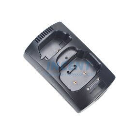 Desktop Charger Manufacturer - Pengisi Daya 1 + 1 Stasiun Pengisian Dengan Adaptor AC 100-240V Untuk Sepura STP8000 SEP8040