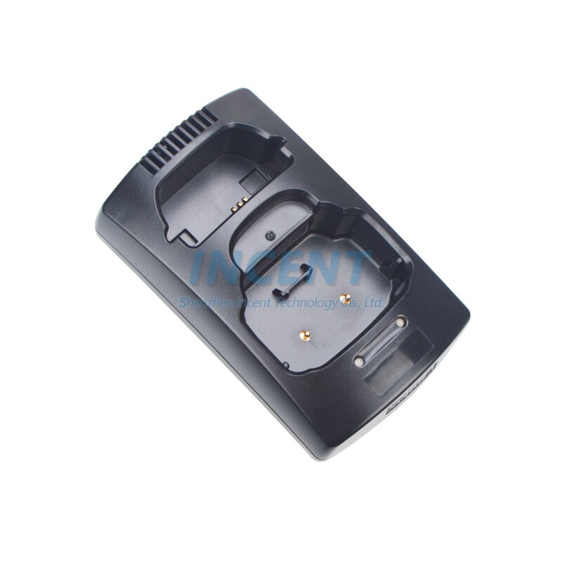 Desktop Charger Manufacturer - Pengisi Daya 1 + 1 Stasiun Pengisian Dengan Adaptor AC 100-240V Untuk Sepura STP8000 SEP8040