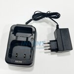 Desktop Charger Manufacturer - DKC-1 Two-way Radio Battery Charger for EADS Airbus THR9 THR9+ THR9i Radios EU Plug