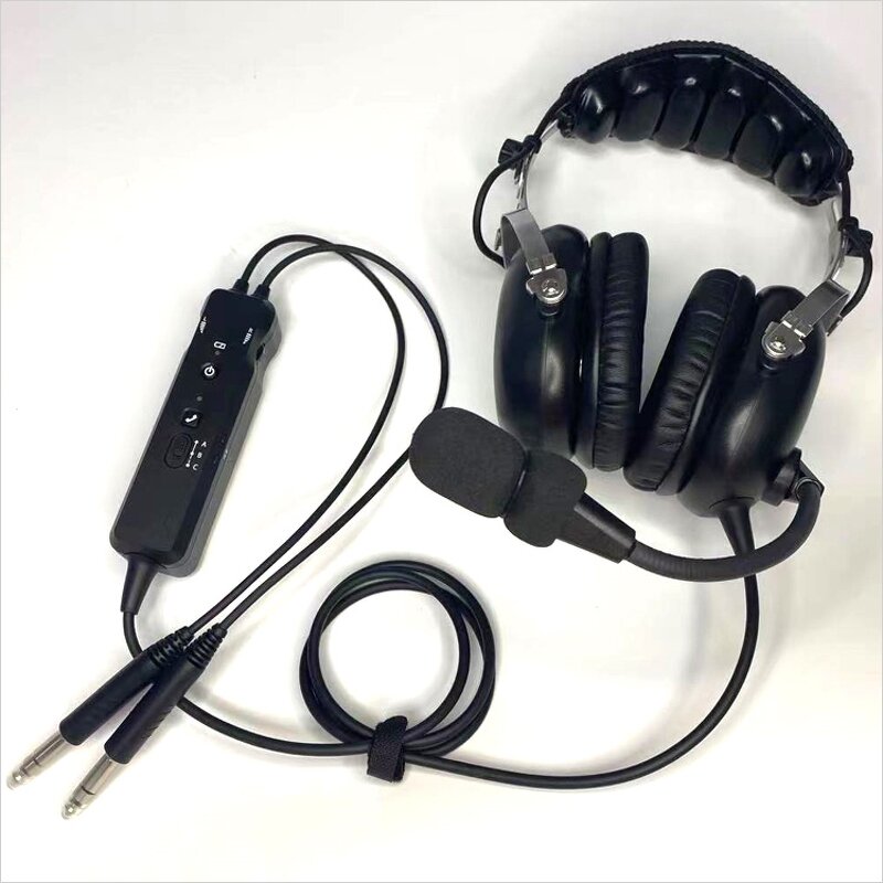 Aviation Headset Manufacturer - Professional with ANR & Bluetooth for pilot
