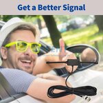 Car Truck Scanner Antenna Manufacturer - VHF UHF Adhesive Mount Compatible with Uniden Bearcat Whistler Radio Shack