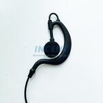 Earpiece Earphone Manufacturer - G Hook with Microphone Wired for EADS AIRBUS CASSIDAN TPH900