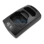 Power Charger Manufacturer - Desktop 1 + 1 with AC 100-240V Adaptor for Sepura STP8000 STP9000 STP9100 STP9200 SC20