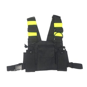 Walkie Talkie Chest Harness Manufacturer - Bags Pack Backpack Holster Two Way Radios Chest Rig Bag