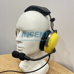 Aviation Headset Manufacturer - Yellow Pilot ANR Electret Condenser Microphone Active Noise Reduction A20