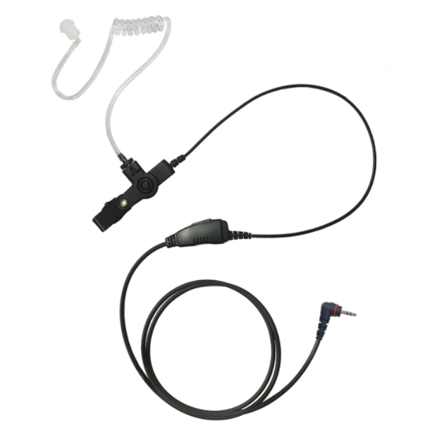 Acoustic Air Tube Headset Manufacturer - with PTT Mic Speaker for BF-CM626S TD350 TD360 TD370 PNC370 BD300 BD350 PD365 Radio