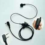 Headsets Manufacturer - G-shaped Single-line Ear-mounted Compatible with NX-3220 TK3180 TK-3160 Two-way Interphone