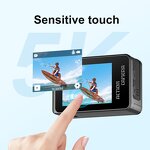 Action Camera Manufacturer - Real 5K 30fps Waterproof Wifi Recorder Helmet Remote Kits