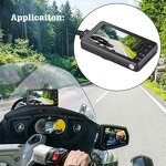 Motorcycle DVR Manufacturer - Dual Video Loop Recording 1280x720P HD Screen Front Rear