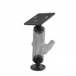 GPS Equipment Bracket Manufacturer - 75*75 Plate with 1.5 Inch Ball Head Mount