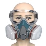 Gas Face Mask Manufacturer - Industrial Anti Dust Protective Half with Goggles