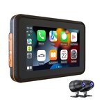 Motorcycle GPS Manufacturer - 5 Inch Waterproof Wireless Carplay Android Auto BT Touch Screen