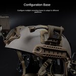 Tactical Flashlight Manufacturer - LED 4 Lighting Modes for Helmet