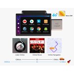 GPS DVR Dash Cam Manufacturer - 3.0 Inch LCD Android 8.1 4G SIM WIFI GPS Live View