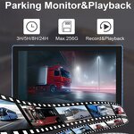 BSD Backup Parking Monitor Manufacturer - Forklift Safety HD 4 Camera AI System 10.1 Inch
