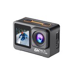 Action Camera Manufacturer - 6K Outdoor TYPE-C WIFI Touch Dual Screen Anti-shake