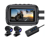 Motorcycle DVR Manufacturer - 1080P Front Rear View 3 Inch RGB High Brightness Night Vision