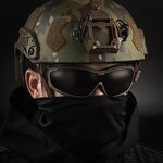 Goggles Manufacturer - Mouse Style Tactical Outdoor Windproof Fixed Straps Cycling