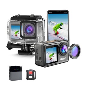Action Camera Manufacturer - Real 5K 30fps Waterproof Wifi Recorder Helmet Remote Kits