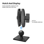 Mount Base Manufacturer - 2025 New 1" Anti-slip Marine Aluminum 1.5"X2" AMPS Hole